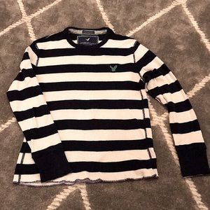 stripe long sleeve shirt